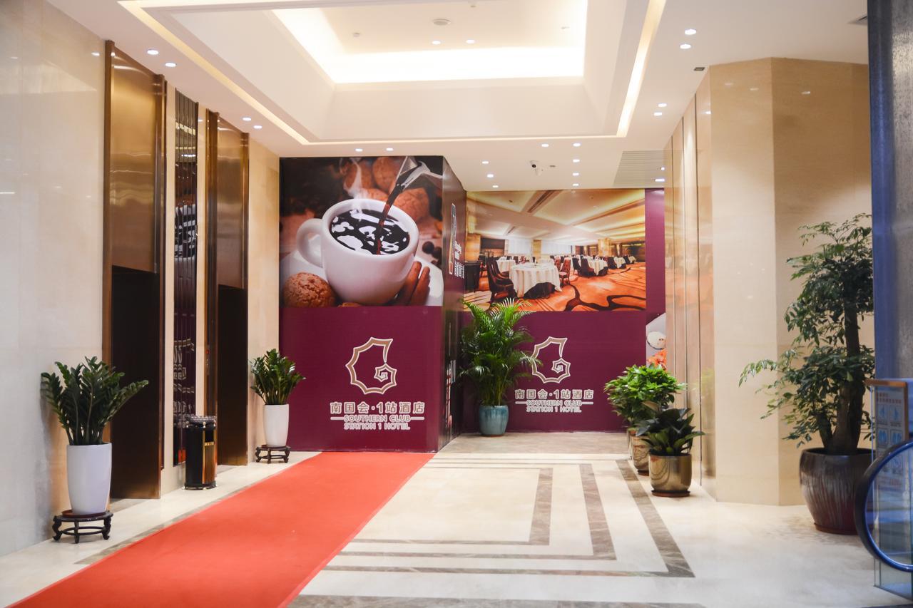 Southern-Club Station 1 Hotel-Free Canton Fair Shuttle Bus Zewnętrze zdjęcie